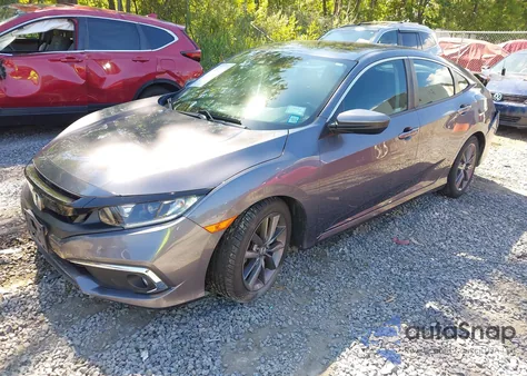 2020 Honda Civic Ex z USA, uszkodzony, nr VIN 19XFC1F37LE203603